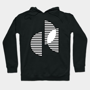 minimal circles design Hoodie